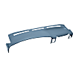 18-597-LBL Light Blue, Molded, ABS Thermoplastic, Dash Cover Overlay 
