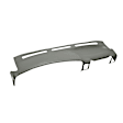 18-597-MGR Medium Gray, Molded, ABS Thermoplastic, Dash Cover Overlay 