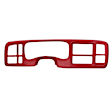 18-598IC-RD Red, ABS Plastic, Instrument Panel Cover