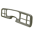 18-598IC-TGR Taupe Gray, ABS Plastic, Instrument Panel Cover