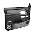 18-59F-DGR Front, Driver and Passenger Side Door Trim Panel - Dark Gray Full Power