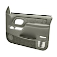 18-59F-TGR Front, Driver and Passenger Side Door Trim Panel - Taupe Gray Full Power
