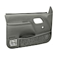 1998 GMC K3500 - Medium Gray, No Power, Front, Driver and Passenger Side, Door Trim Panel