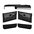 18-601CF-BLK Interior Restoration Kit - Black,  Dash Cap, Door Panel, Kick Panel, Direct Fit, Kit