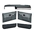 18-601CF-SGR Interior Restoration Kit - Slate Gray,  Dash Cap, Door Panel, Kick Panel, Direct Fit, Kit