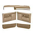 18-601CL-NTL Interior Restoration Kit - Neutral,  Dash Cap, Door Panel, Kick Panel, Direct Fit, Kit