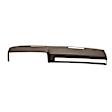 18-601-DBR Dark Brown, Molded, ABS Thermoplastic, Dash Cover Overlay 