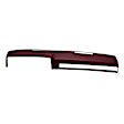 18-601-MR Maroon, Molded, ABS Thermoplastic, Dash Cover Overlay 