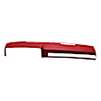 18-601-RD Red, Molded, ABS Thermoplastic, Dash Cover Overlay 