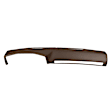 18-602-DBR Dark Brown, Molded, ABS Thermoplastic, Dash Cover Overlay 