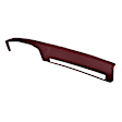 18-602-MR Maroon, Molded, ABS Thermoplastic, Dash Cover Overlay 