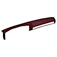 18-602-MR Maroon, Molded, ABS Thermoplastic, Dash Cover Overlay 
