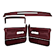 18-606C36F-MR Interior Restoration Kit - Maroon,  Dash Cap, Door Panel, Direct Fit, Kit