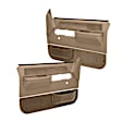 18-606C36N-LBR Interior Restoration Kit - Light Brown,  Dash Cap, Door Panel, Direct Fit, Kit