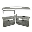 18-606C37F-LGR Interior Restoration Kit - Light Gray,  Dash Cap, Door Panel, Direct Fit, Kit