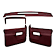 18-606C37F-MR Interior Restoration Kit - Maroon,  Dash Cap, Door Panel, Direct Fit, Kit