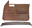18-637CN-MR Interior Restoration Kit - Maroon,  Dash Cap, Door Panel, Direct Fit, Kit