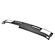 18-638-DGR Dark Gray, Molded, ABS Thermoplastic, Dash Cover Overlay 