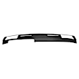 1989 Chevrolet S10 Base 6 Cyl 4.3L - Dash Cover, Black, Molded; Overlay Over Factory Dash, Without Side Vents Cut Out, Vacu Molded Series