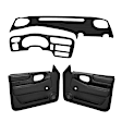 18-647C47N-BLK Interior Restoration Kit - Black,  Dash Cap, Instrument Panel Cover, Direct Fit, Kit