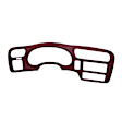18-647C-MR Interior Restoration Kit - Maroon,  Dash Cap, Instrument Panel Cover, Direct Fit, Kit