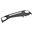 18-647-DGR Dark Gray, Molded, ABS Thermoplastic, Dash Cover Overlay 