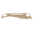 18-647-NTL Neutral, Molded, ABS Thermoplastic, Dash Cover Overlay 