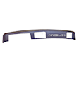 18-655-DBL Dark Blue, Molded, ABS Thermoplastic, Dash Cover Overlay 