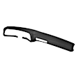 1973 Chevrolet Camaro - Dash Cover, Black, Molded; Overlay Over Factory Dash, With Air Conditioning, Vacu Molded Series