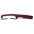 18-661-MR Maroon, Molded, ABS Thermoplastic, Dash Cover Overlay 