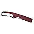 18-661-MR Maroon, Molded, ABS Thermoplastic, Dash Cover Overlay 