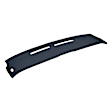 18-663-DBL Dark Blue, Molded, ABS Thermoplastic, Dash Cover Overlay 