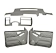 18-694CF-LGR Interior Restoration Kit - Light Gray,  Dash Cap, Instrument Cover, Door Panel, Direct Fit, Kit