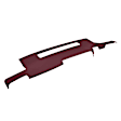 18-694-MR Maroon, Molded, ABS Thermoplastic, Dash Cover Overlay 