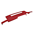 18-694-RD Red, Molded, ABS Thermoplastic, Dash Cover Overlay 