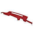 18-694-RD Red, Molded, ABS Thermoplastic, Dash Cover Overlay 