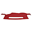 18-694-RD Red, Molded, ABS Thermoplastic, Dash Cover Overlay 