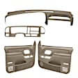 18-695C59F-MBR Interior Restoration Kit - Medium Brown,  Dash Cap, Door Panel, Direct Fit, Kit