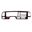 18-695IC-MR Maroon, ABS Plastic, Instrument Panel Cover