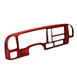 1995 GMC C1500 - Instrument Panel Cover, Red