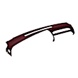 18-695-MR Maroon, Molded, ABS Thermoplastic, Dash Cover Overlay 