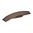 18-702-DBR Dark Brown, Molded, ABS Thermoplastic, Dash Cover Overlay 