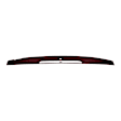 18-714V-MR Maroon, Molded, ABS Thermoplastic, Dash Cover Overlay 