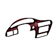 18-725VC27-MR Interior Restoration Kit - Maroon,  Dash Cap, Instrument Panel Cover, Direct Fit, Kit
