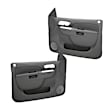2012 Chevrolet Tahoe - Front, Driver and Passenger Side, Door Trim Panel, Full Power, Dark Gray