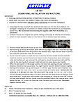 2012 Chevrolet Tahoe - Front, Driver and Passenger Side, Door Trim Panel, Full Power, Dark Gray