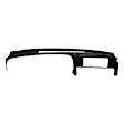1997 Chevrolet K2500 Suburban - Dash Cap, Door Panel, Full Power Only; Padded Armrest; Weather Stripping; New Fasteners, ABS Plastic, Black
