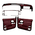 18-798C59F-MR Interior Restoration Kit - Maroon,  Dash Cap, Door Panel, Direct Fit, Kit