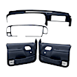 18-798C59N-DBL Interior Restoration Kit - Dark Blue,  Dash Cap, Door Panel, Direct Fit, Kit