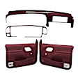 18-798C59N-MR Interior Restoration Kit - Maroon,  Dash Cap, Door Panel, Direct Fit, Kit